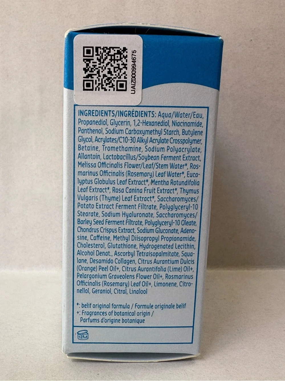 belif Moisturizing Eye Bomb with Peptide and Ceramide